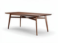 Walnut dining table with modern design dimensions 150 x 80 x 75cm