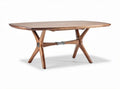 Wooden dining table with modern design suitable for living room or dining area 150 x 90 x 75cm